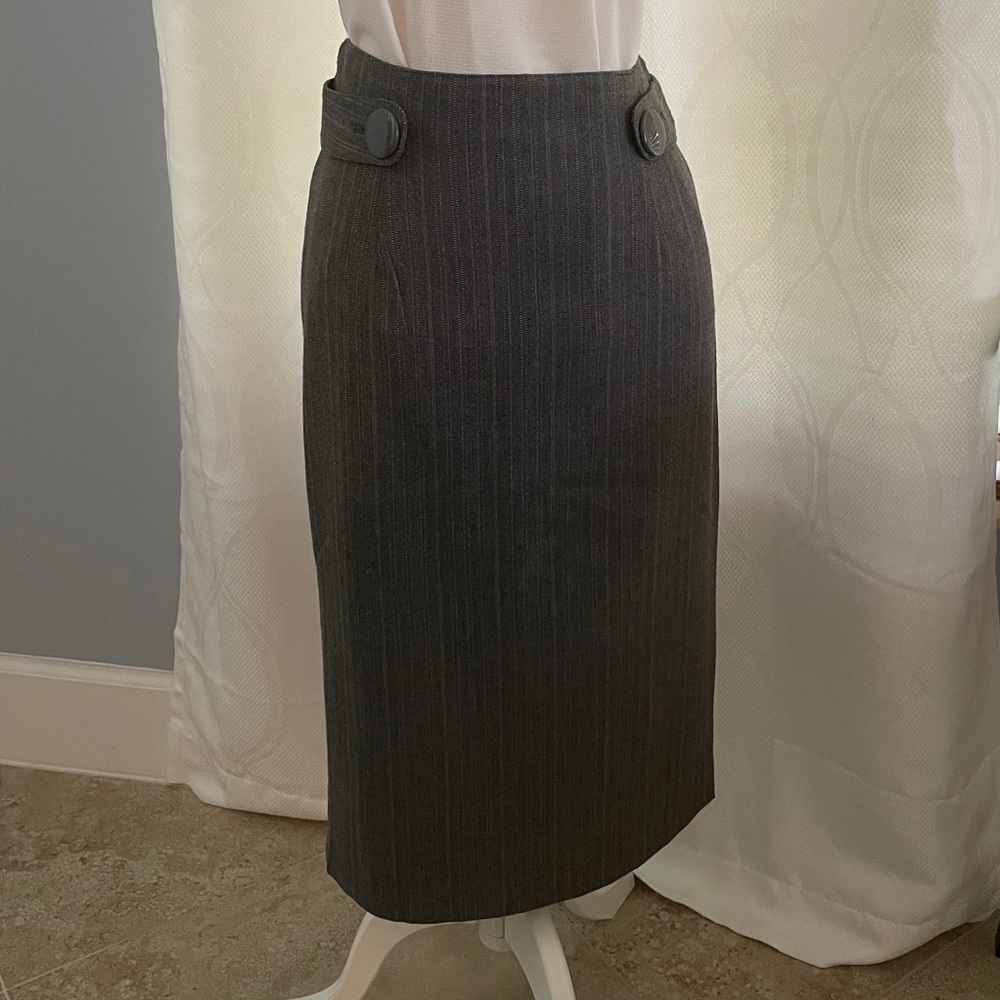 Gray Grace Elements Pencil Skirt